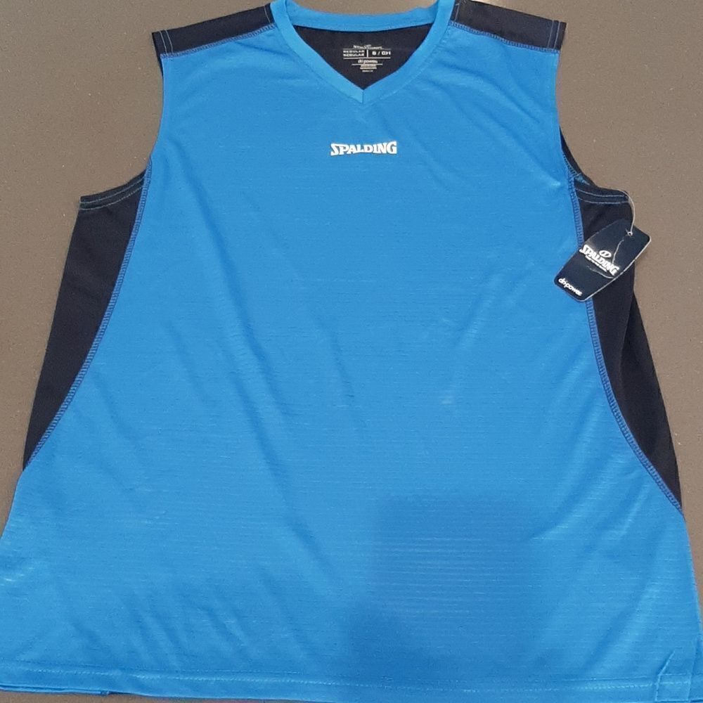 Spalding Blue Athletic Tank